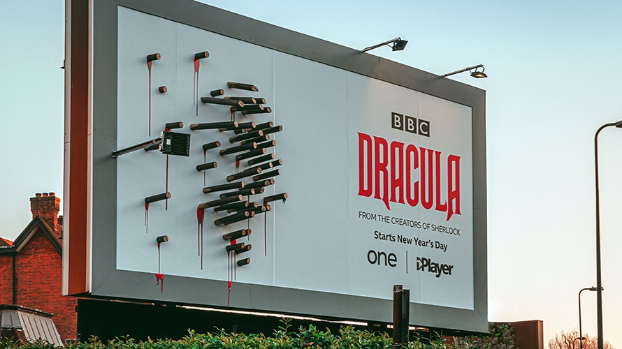 TalonOOH's tweet photo. Dracula wins the "Chair Award" at #TheDrumAwards🧛🏻‍♂️ An amazing campaign to have collaborated on with the teams at @bbccreative &amp; @HavasMediaUK!!! 🎉 https://t.co/cAurXRLvf8