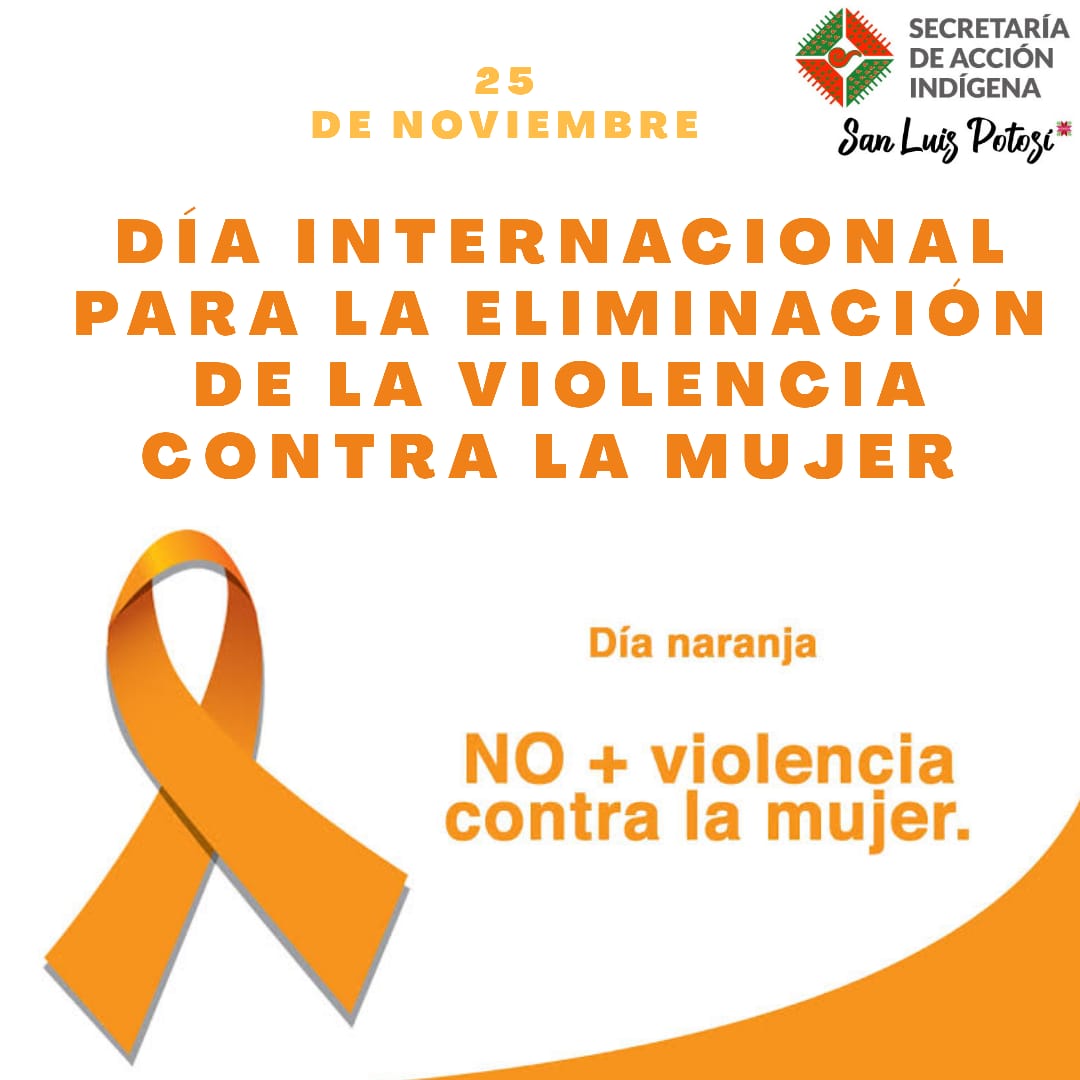 PRIIndigenaSLP's tweet photo. Hoy 25 de noviembre es el #DíaInternacionalparalaEliminacióndelaViolenciacontralaMujer y el mundo se vuelve naranja 🧡. Es un día para reflexionar sobre la importancia de generar espacios libres y seguros para todas las mujeres y niñas.
#DíaNaranja
#PintaElMundoDeNaranja https://t.co/cpznYuFO4D