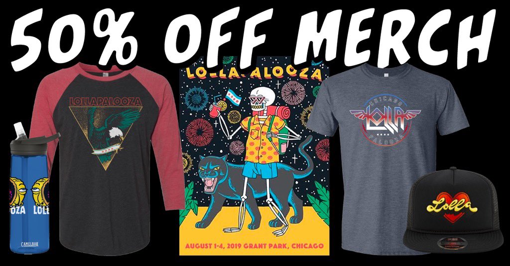 lollapalooza 2020 merch