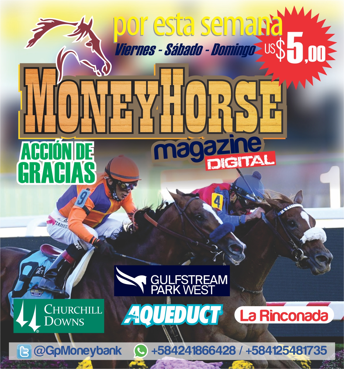 $$Dale Click$$ MegaPromo Despedida Total de GPW + $$AQUEDUCT - CHURCHILL DOWNS - LA RINCONADA$$ GRATIS EnrvJq0XIAg0874?format=jpg&name=large