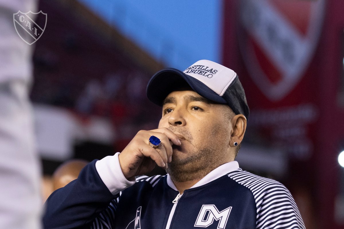 Independiente's tweet photo. Hasta siempre, Diego. https://t.co/bLButgREHy