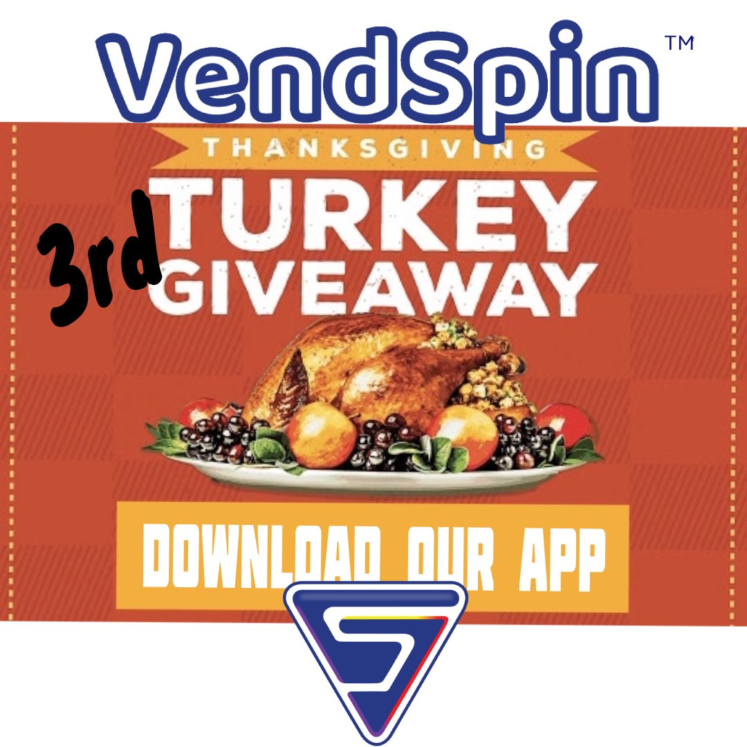 VendSpin's tweet photo. Only a few turkey's left from yesterday. Download our app and select yours for delivery today!
.
.
#VendSpin #Thanksgiving2020 #Family #Friends #Free #Turkey #TechforGood #Pittsburgh #SteelCity #Steelers #GivingBack #Grocery #Delivery #Diversity #Tech #MaskupPa #HappyHolidays https://t.co/3PBMFEJDVv