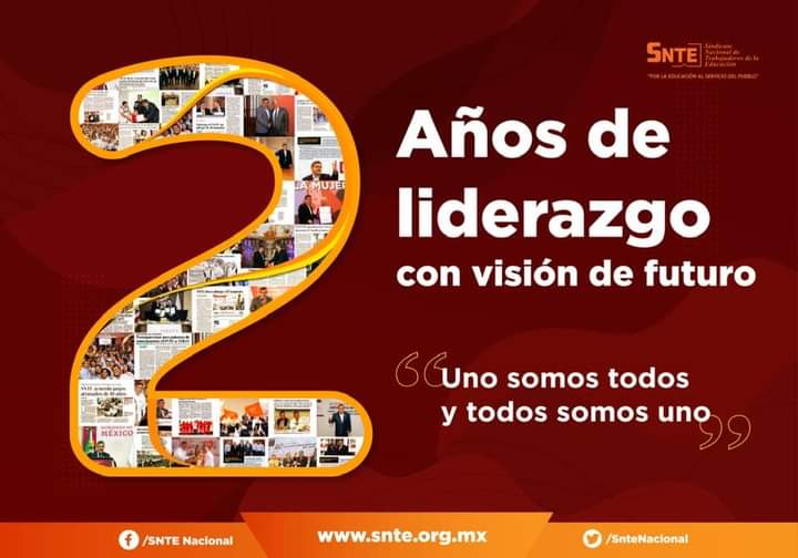 SnteNacional's tweet photo. #DosAñosConRumbo ✌️

🟠 #QuedateEnCasa pero #QuedateEnClase ✅ permite a docentes asumir compromiso histórico ante #Coronavirus #COVID19 🦠 con liderazgo y visión de futuro ☑️

Con el #SNTE al 💯
👉#UnoSomosTodos ✔️ #TodosSomosUno ✔️

Ver documento 👉 https://t.co/3RrQ1UVDXm https://t.co/TjIGVK6Cyb