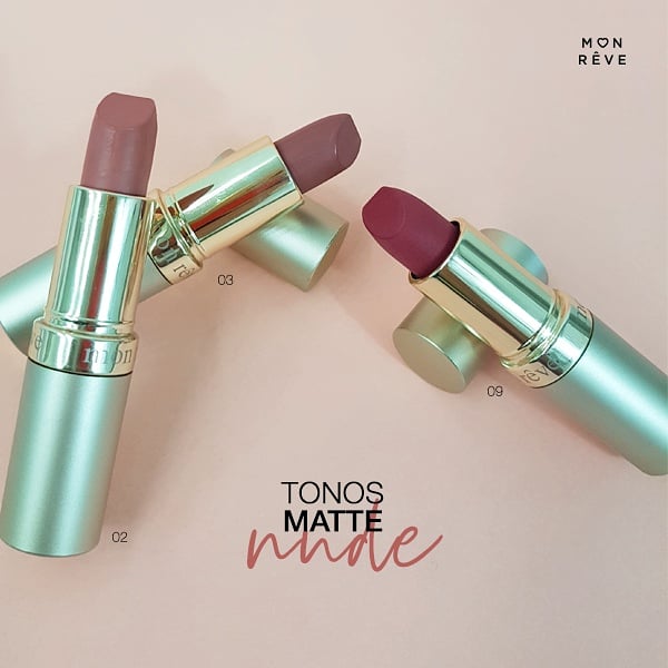 mon_reve's tweet photo. Labiales Matte en tonos Nude. ¡Cuéntanos cuál es tu favorito!
#monrevevenezuela
#monreve
#Venezuela
#LabialesMatte
#Cosméticos
#Belleza
#Maquillaje
#Labiales
#Lips https://t.co/yGtxHIHmNa