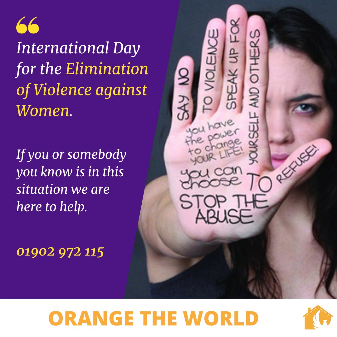 Today is International Day for the Elimination of Violence against Women. We stand in solidarity with women, victims of abuse and all activists campaigning to end gender-based violence.

Let us end violence for all. x

#unwomen #orangetheworld #16daysofactivism