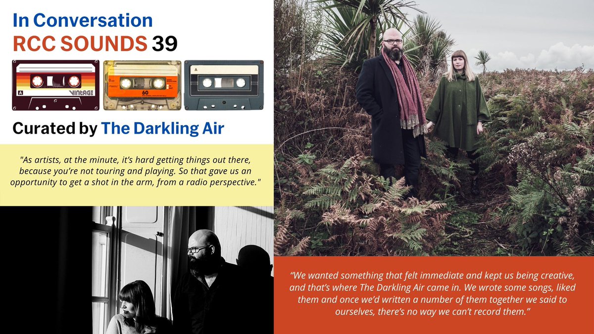 CulturalCentre's tweet photo. Will you be tuning into the #LateLateToyShow on Friday? The music used in the heart-warming promotional ad was composed by a Donegal/Down duo. This is The Darkling Air In Conversation with RCC SOUNDS https://t.co/yTaNrWKgyw Proudly supported by @donegalcouncil @artscouncil_ie https://t.co/MVbHSPT8or
