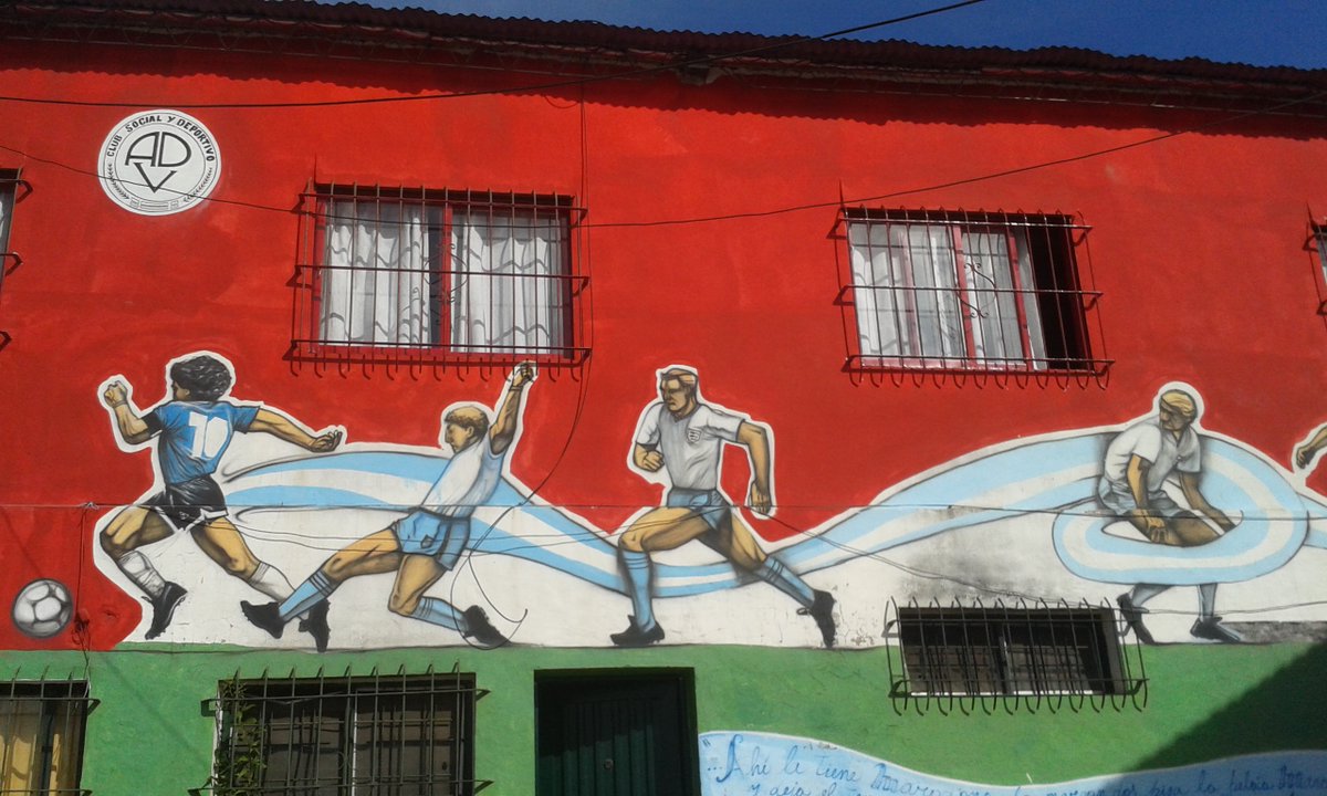 CADVoficial's tweet photo. #DiegoMaradona #Inmortal en las paredes del Club y en nuestros corazones por siempre. Gracias Barrilete Cósmico https://t.co/xZDpMl24dc