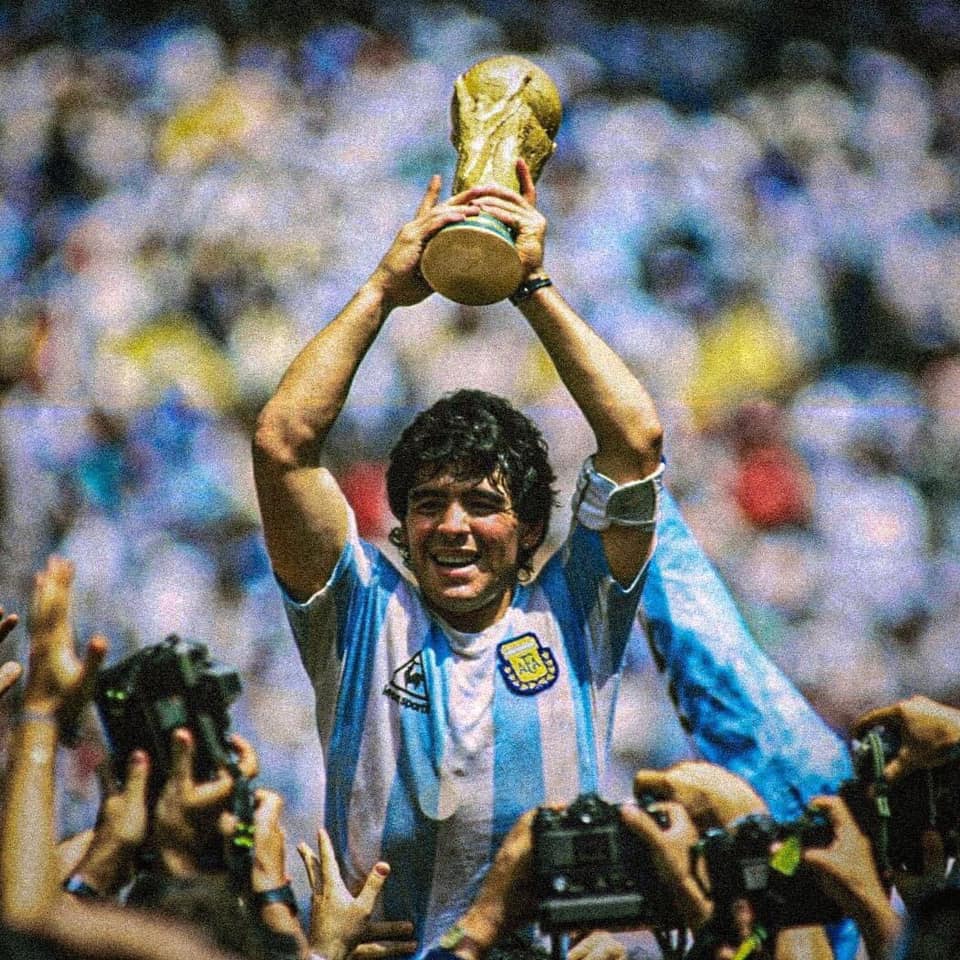 MammoottyFC369's tweet photo. RIP the Greatest

#RIPMaradona https://t.co/wZLumPUaEC