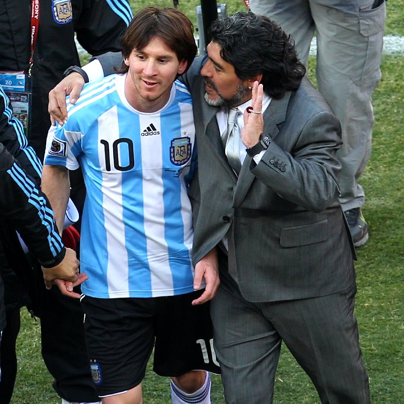 SkySportsNews's tweet photo. A true great of the game... 🇦🇷

#Maradona