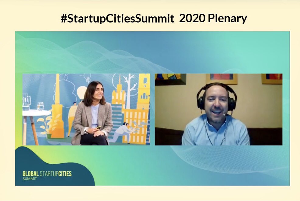 🏆 Francisco Salas (<a href="/francisalasm/">Francis Salas</a>), manager of #Promálaga, announces the winners in some categories of the <a href="/GSC_gamejam/">Global StartupCities Game Jam</a>, that took place today during #StartupCitiesSummit 👏🏼