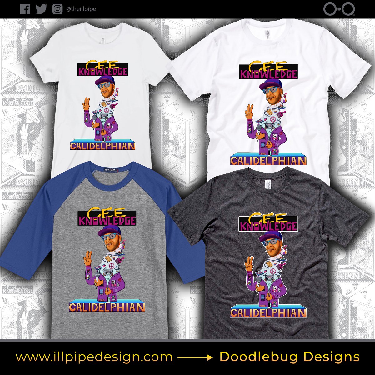 circle3design's tweet photo. Get your @ceeknowledge tee shirts here, and check out this "Caledelphia Freestyle Promo!" @MJsHipHopConnex @MalcolmRiddle @mADurgency @digableplanets @OfficialCFO #calidelphian #calidelphia #ceeknowledge #hiphop #oldschoolrap 

https://t.co/5HyT4zjnld

https://t.co/hTVRbLwwMw https://t.co/3ADi0loyE3