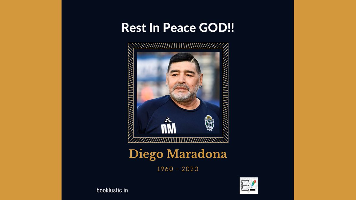 booklustic's tweet photo. The world will lie on your feet, forever❤️
#Diego #Maradona #GOD #Football #Legend https://t.co/SKwmcx4qLN
