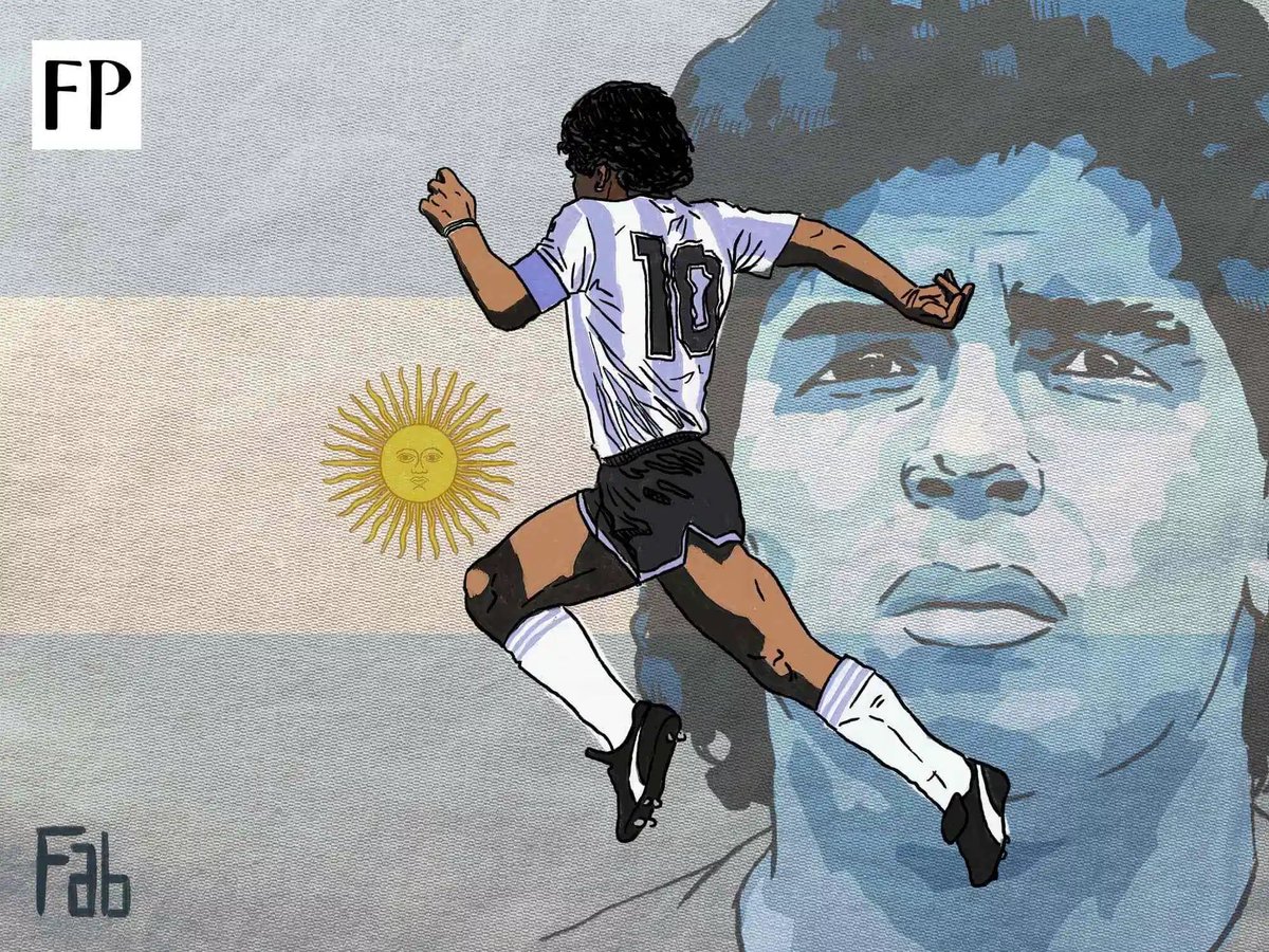 Renjith_89's tweet photo. Hand of God No More .. ⚽️ 😪#RIPMaradona💔 https://t.co/gIIoMgElv6