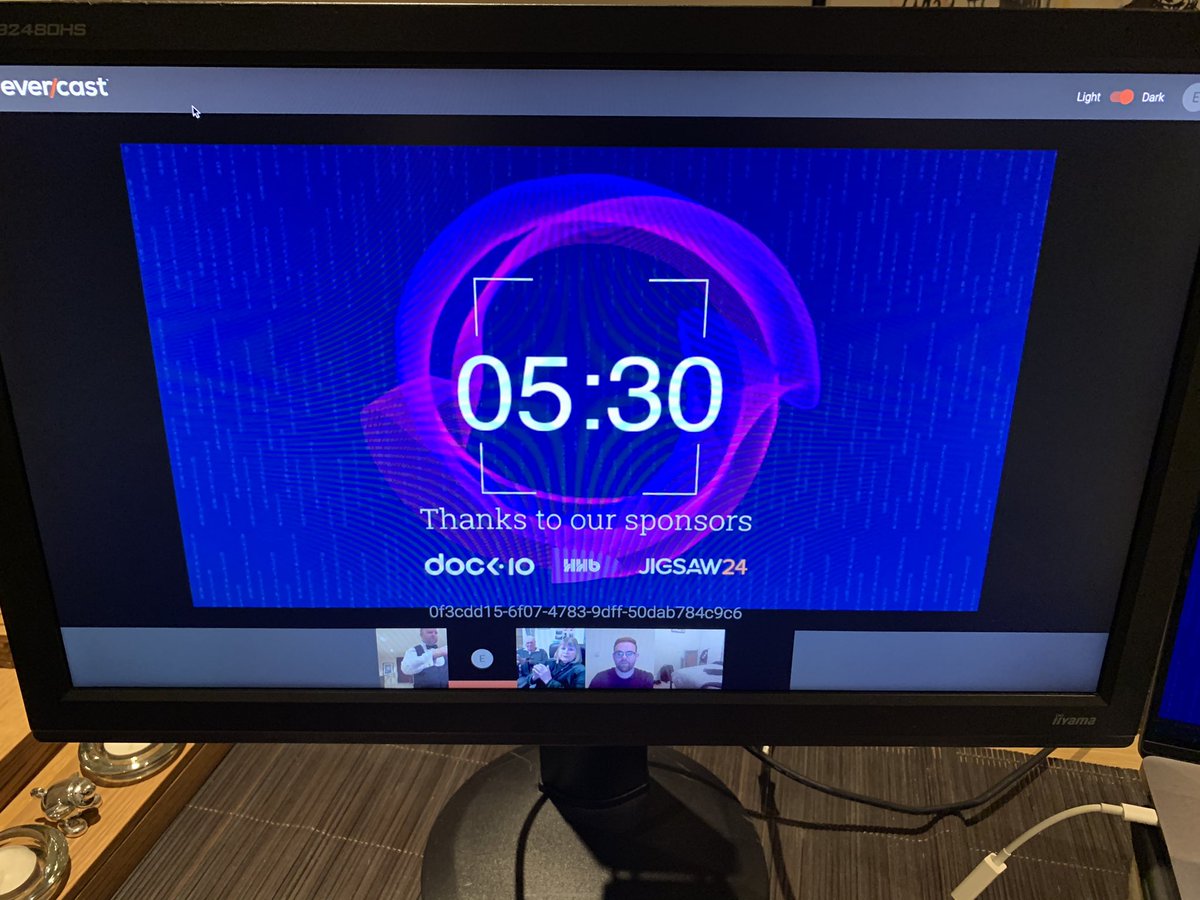 nickjlong's tweet photo. Thanks to our fantastic friends @EvercastUS the @salon_rentals team can watch the @BroadTechAwards together as one virtual group! https://t.co/59mfQJzdwB