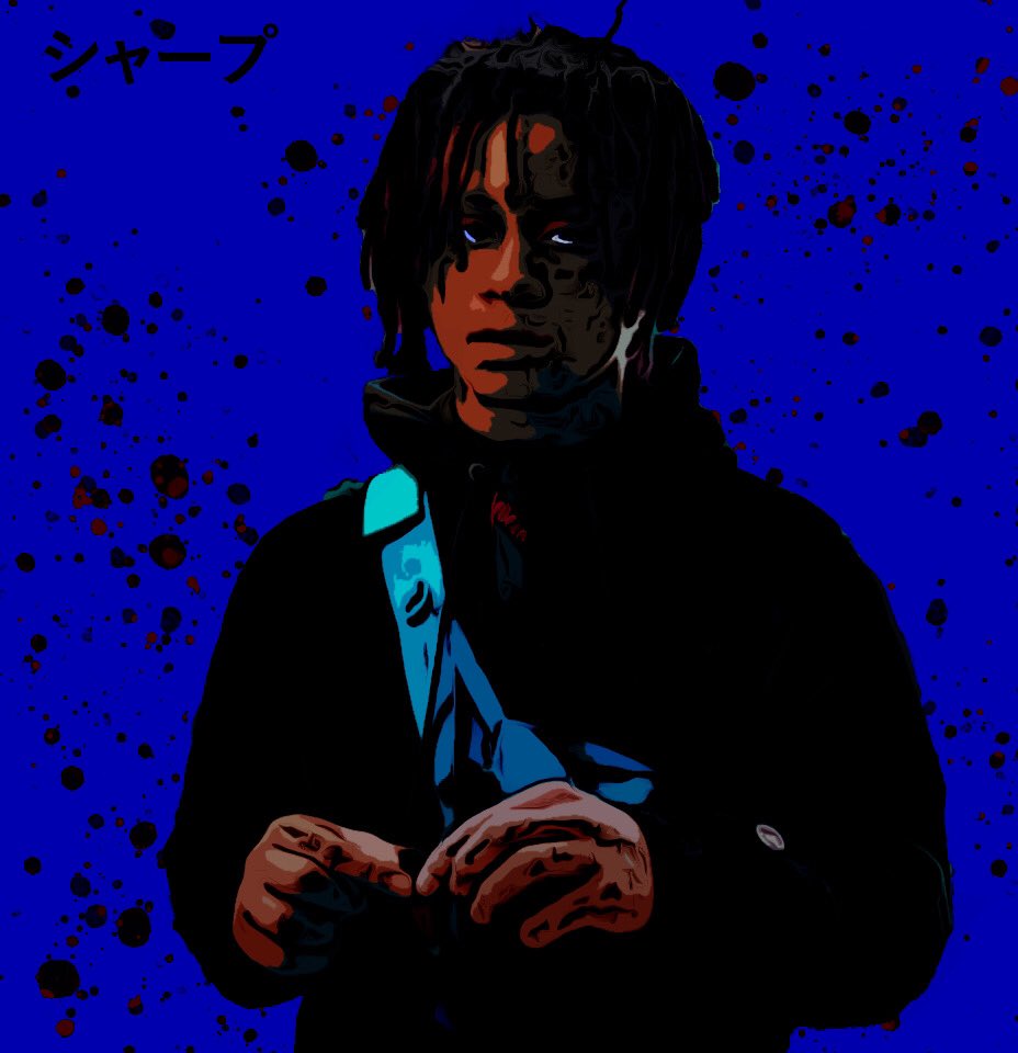 ZachSharpe8's tweet photo. Just a little tribute to Trippie. Hours put into this piece: 8.5 | @trippieredd #trippieredd #rap #edits https://t.co/24qBenkLok