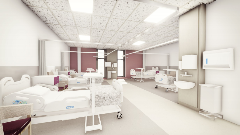 ELHT_NHS's tweet photo. Work is on schedule for our brand new Acute Medical Unit at Royal #Blackburn Teaching Hospital, and we are expecting to be welcoming our first patients into the new unit this Friday.

Take a sneak peak at the amazing new facility here: https://t.co/qBs9VXwQNj https://t.co/ME1pMz7Wvj