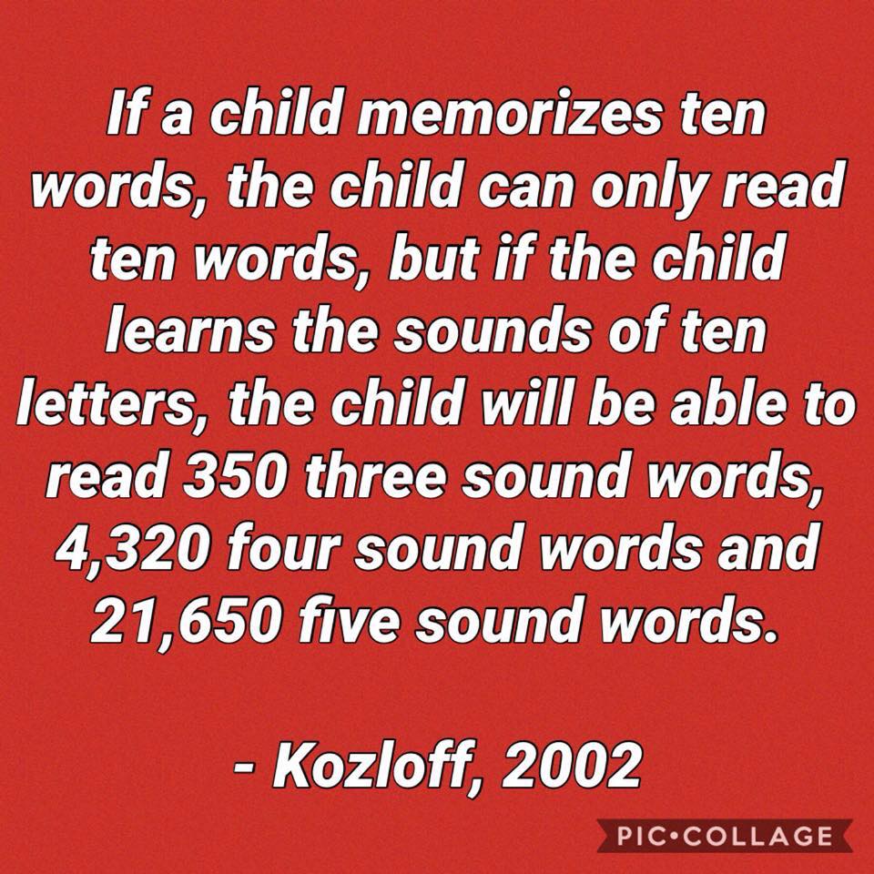 ConnectDyslexia's tweet image. A good example of why teaching phonics is vital to helping children with dyslexia learn to read and spell! #Dyslexia #ADHD #Dysgraphia