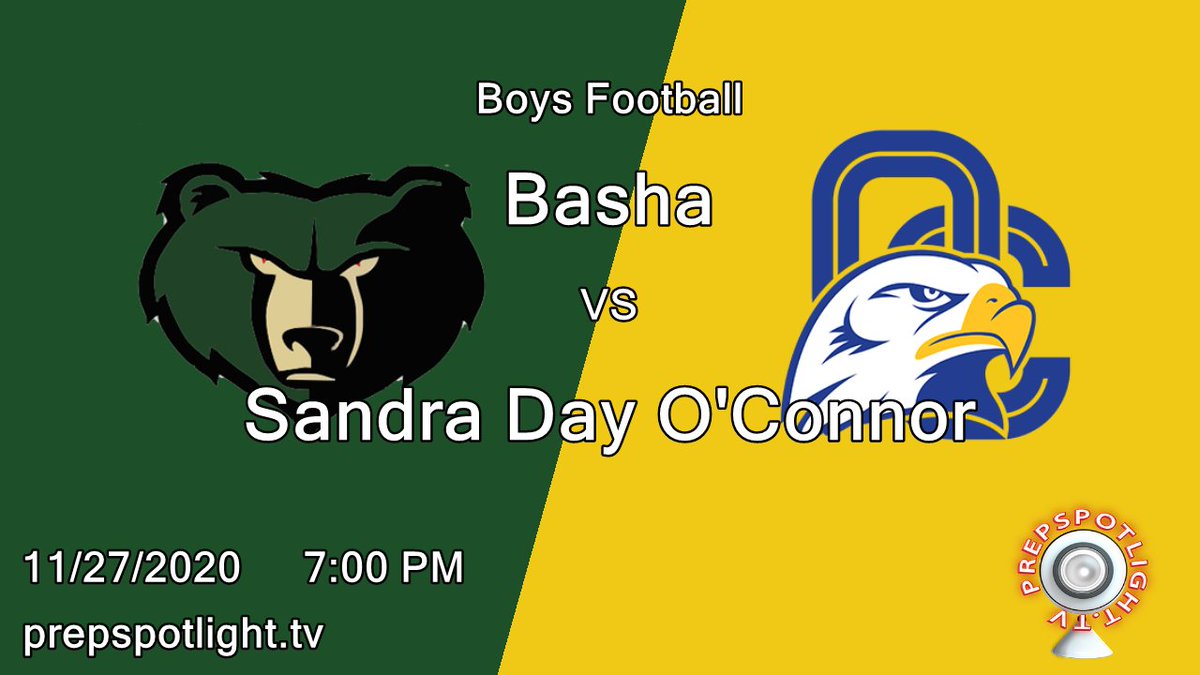 NSPN - Arizona (@nspnarizona) on Twitter photo 🏈6A QUARTERFINALS🏈
O'Connor went from 3-7 to 6A's #3 Seed behind the <a href="/SethFelts2/">Seth Felts</a> to <a href="/JD_Groff8/">JD</a> connection and <a href="/coachcasey07/">Steve Casey</a>'s revamped defense!
<a href="/bashagridiron/">Basha Gridiron</a>'s won 6 straight with Freshman Phenom @QBDwilliams1 at the helm!
Broadcast LIVE Friday on PrepSpotlight.TV/AIA! 🏈6A QUARTERFINALS🏈
O'Connor went from 3-7 to 6A's #3 Seed behind the <a href="/SethFelts2/">Seth Felts</a> to <a href="/JD_Groff8/">JD</a> connection and <a href="/coachcasey07/">Steve Casey</a>'s revamped defense!
<a href="/bashagridiron/">Basha Gridiron</a>'s won 6 straight with Freshman Phenom @QBDwilliams1 at the helm!
Broadcast LIVE Friday on PrepSpotlight.TV/AIA!