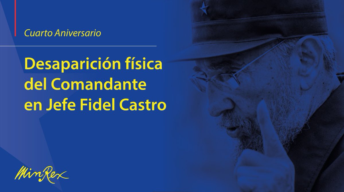 El #LegadoDeFidel es no rendirnos jamás ante los enemigos de la justicia y la igualdad humana.