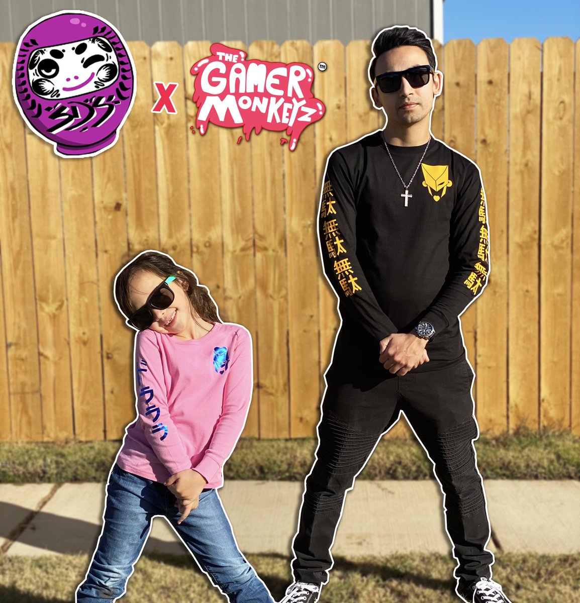 TheGamerMonkeyz's tweet photo. Our friends at @SickDudeLA sent us some totally sweet merch💎⭐️😎 check out there page here for some sick JoJo Merch!🔽 https://t.co/UdMF67uqYy