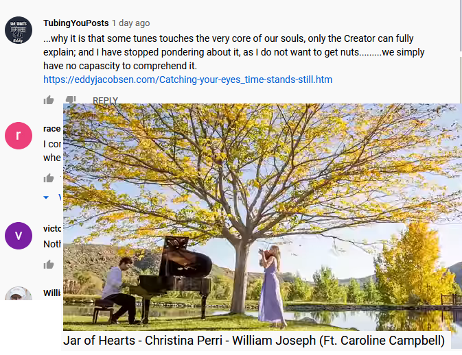 Kveldsposten's tweet photo. This incredible beautiful tune, and Campbell playing violin together with Joseph, the songs "Jar of hearts" that fits so perfectly to the ambiance of this work of art; the PC cover.
Enjoy both:
https://t.co/dPA0ivlp26
@eddysinfo @kulturalnawawa https://t.co/8DDYUtGsZe