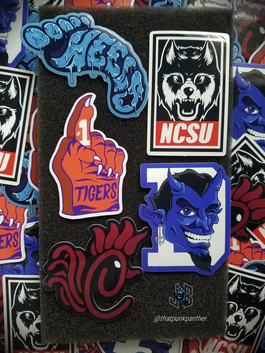 I'm thankful for y'all. So I'm unveiling these new vinyl stickers by doing a Turkey week GIVEAWAY 🔥

If you see your team, RT and you're in. Three winners will be announced Friday night. Check out the shop for these and more!

etsy.com/shop/JoeBelloA…