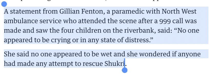 abayagxng's tweet photo. A whole paramedic has said this, yet they still think the death of Shukri was an ‘accident’ if it were an ‘accident’ surely they would have tried to help her or at-least they would be distressed. Shukri’s death wasn’t an accident it was murder. #JusticeForShukriAbdi https://t.co/41D4sTZn6Z