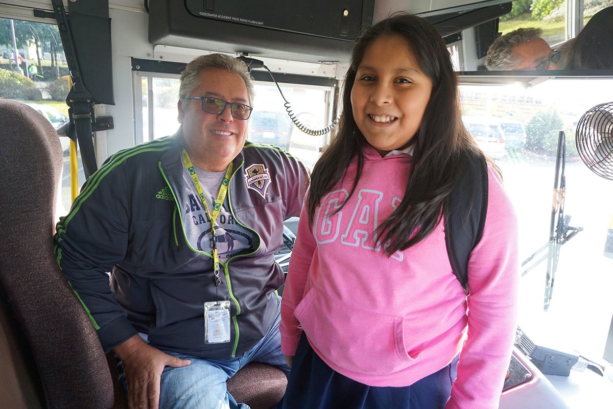 HighlineSchools's tweet photo. Want to be one of the first Highline faces our students see every day? Become a school bus driver.

We currently have openings for school bus drivers as we prepare for hybrid learning. Positions may start as early as February 1, 2021. Find out more: https://t.co/bdnpVh8b3m https://t.co/DNfo0akyED