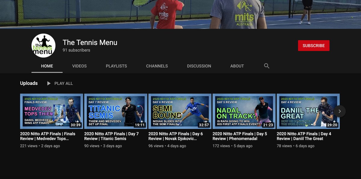 @marcsophoulis @LiyanageShane @BreakPointPod ๐ฒ Make sure you're SUBSCRIBED to the The Tennis Menu to catch today's year-end show and heaps more!
YouTube ๐ https://t.co/0ju4MxdTt2
Apple ๐ https://t.co/MeGAEXLFPp
Spotify ๐ https://t.co/BKbEt1qPis
#Tennis https://t.co/o73qBhg0tk