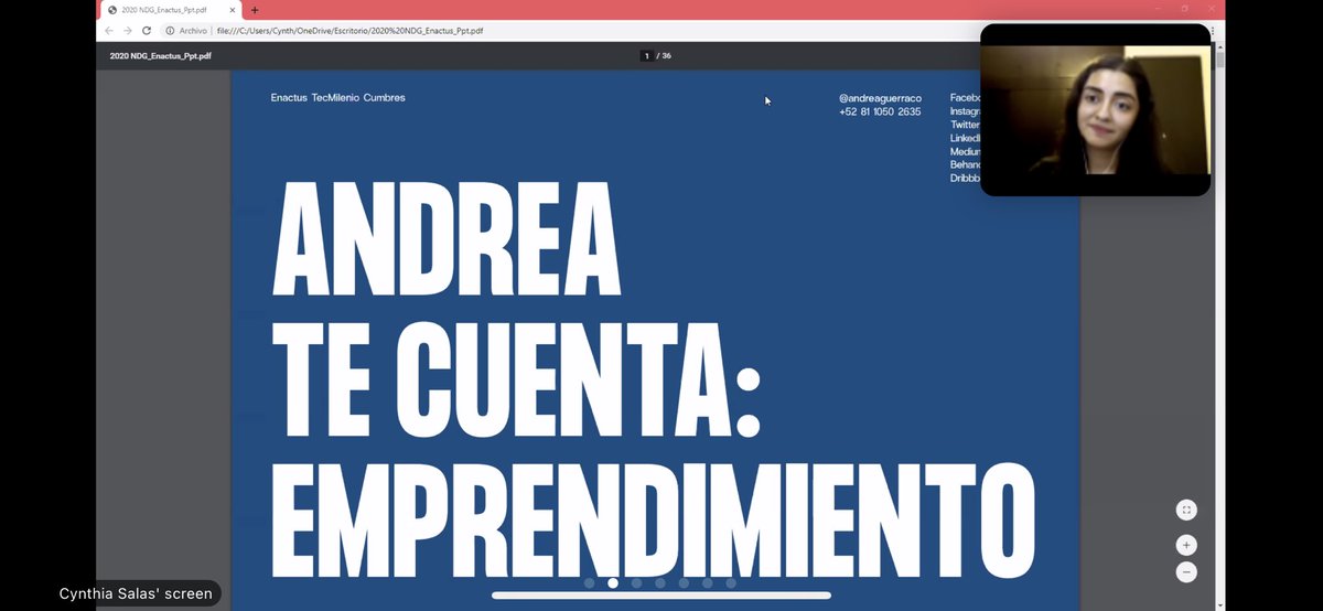 migueltrueba's tweet photo. Talk about making progress. Qué bonito es escuchar a alguien tan apasionado y exitoso hablar sobre sus logros. @andreaguerraco ♥️♥️♥️ 

@EnactusMexico @EnactusTCumbres https://t.co/rWSUs8r2Ho