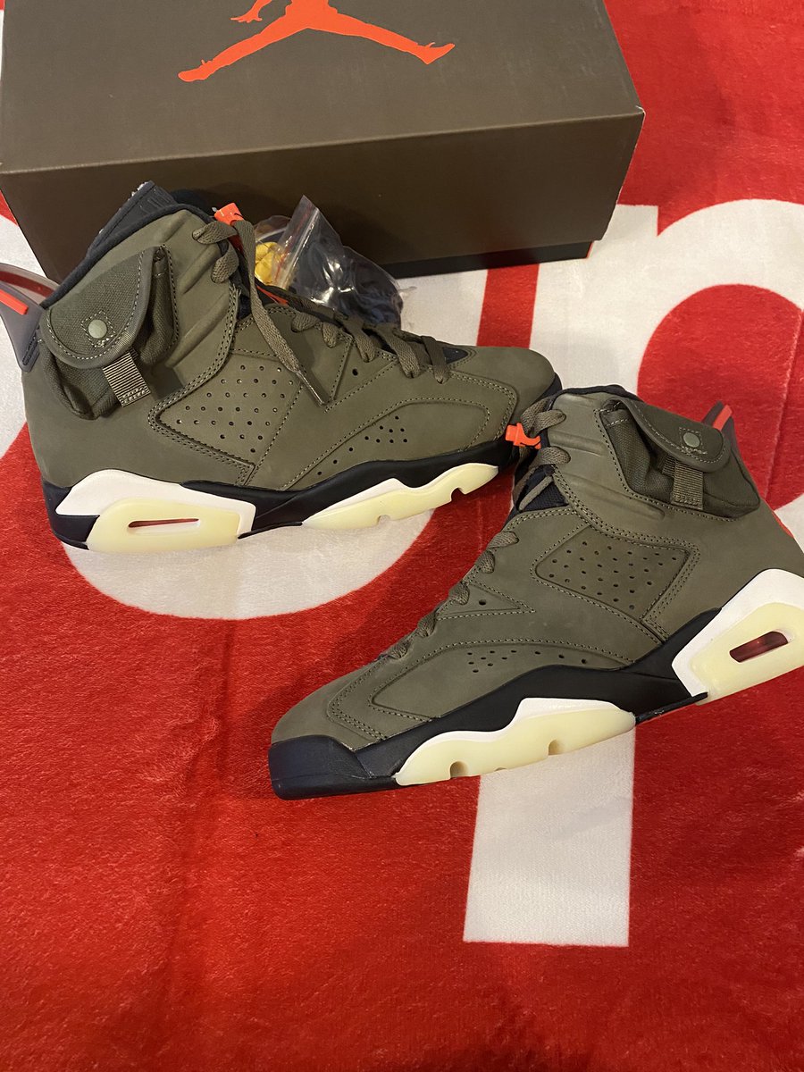 Overratedplug's tweet image. Air Jordan 6 Retro X Travis Scott 🔥📦

#OverRated | The Best