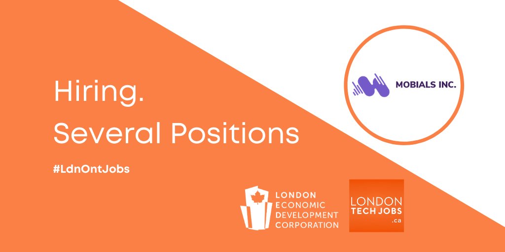 LdnTechJobs's tweet photo. . @Mobials is #hiring for an Enterprise Business Development Manager, Associé(e) Comptable, #AccountingAssociate, & a #ProductDesigner
Mobials is creating an environment where innovation happens anywhere and everywhere.
Learn more & apply: https://t.co/eewCJngWfj. #ldnontjobs https://t.co/fBNoMmw9us
