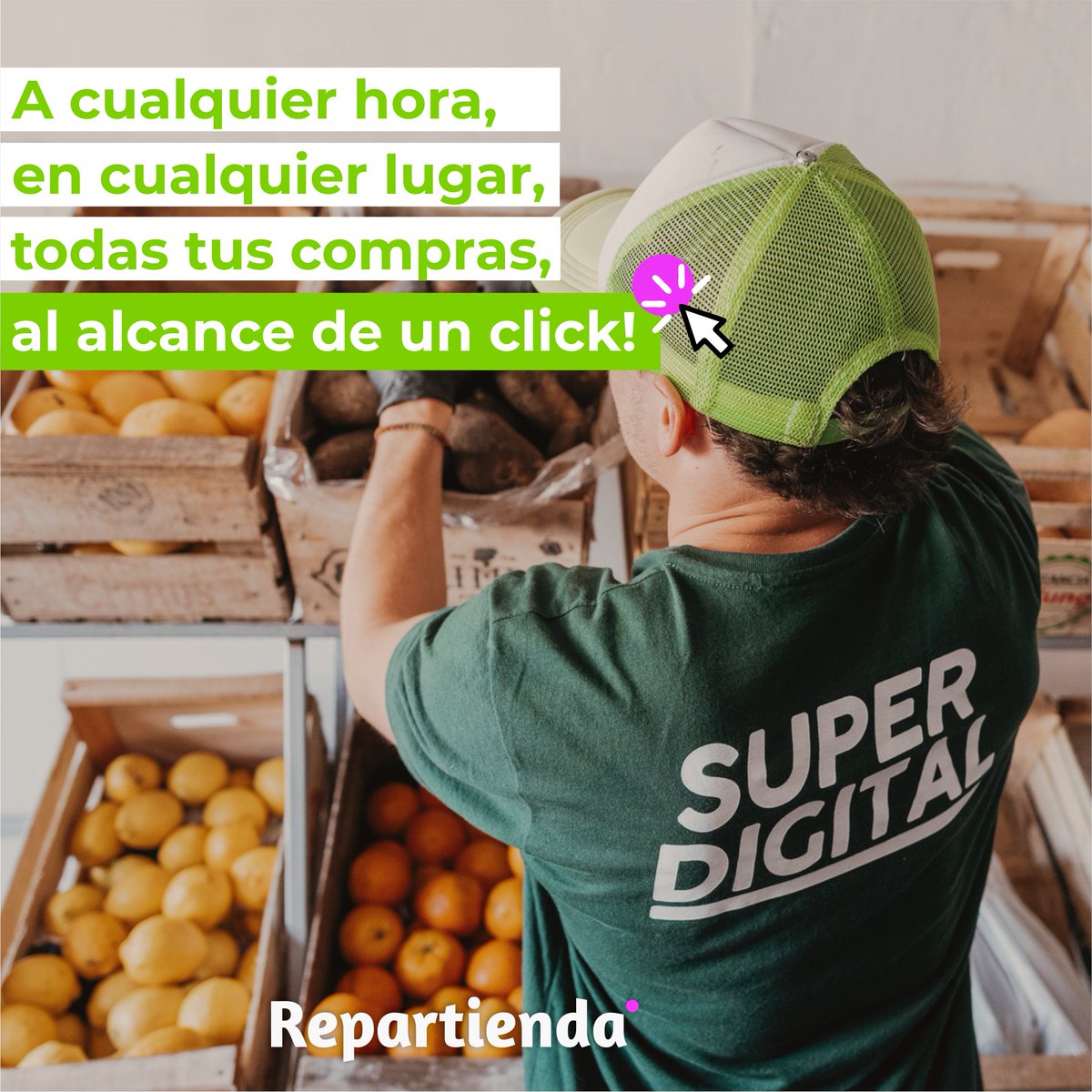 Repartienda's tweet photo. Te imaginaste alguna vez hacer tus compras desde cualquier lugar, a cualquier hora y con tan solo click?

Con Repartienda es posible! Nuestra web es super rápida e intuitiva para que hacer tus compras sea fácil y rápido!

Bienvenida a la nueva forma de comprar 📲🛒

#Repartienda https://t.co/iO9kO1VhWK