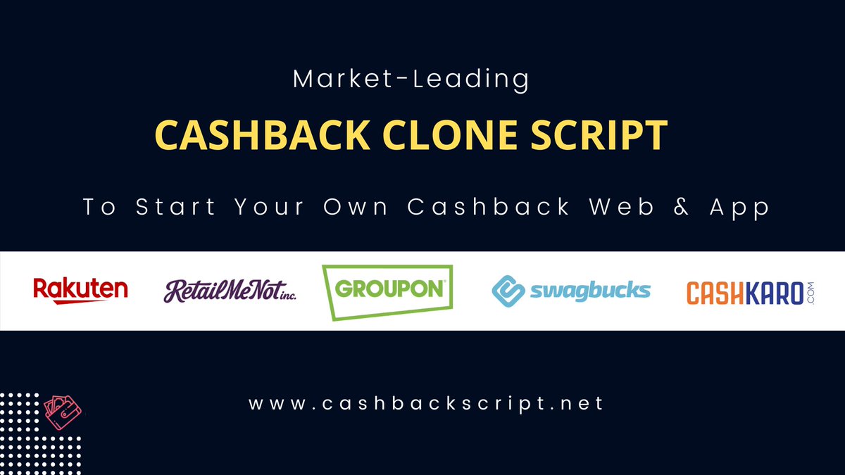 cashcraft_offl's tweet image. Are you looking to build a Successful #Cashback Web and Mobile App Platform?

Check top class ready to deploy #CashbackCloneScript Demo,, Add-ons and more. 👉  buff.ly/2YtY2Po 👈Choose you want to launch it.

#GrouponCloneScript #CashkaroCloneScript #RakutenCloneScript