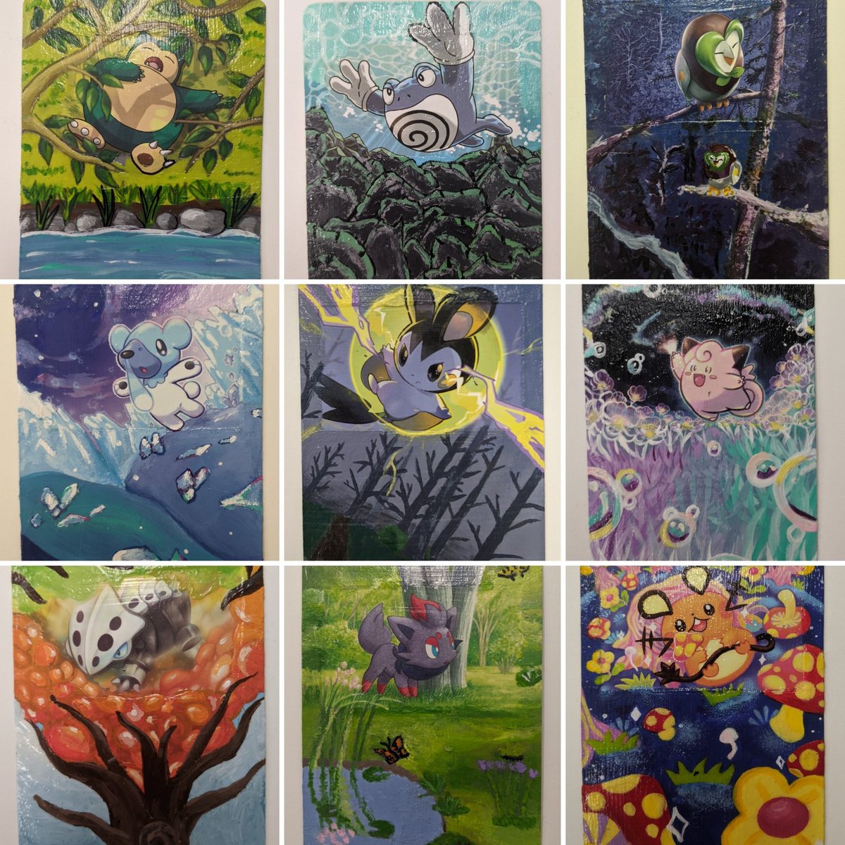 SJHS_arts's tweet photo. Pok-propriation: learning about #appropriation in art with #Pokemon cards! 😉 a super fun Octo 3 intro project with some seriously talented students!! 🎨🖌️ #staytuned  #arteducationmatters #creativekids #highschoolart @LDCSB @STEPACDOTCA @SJHS_RAMS https://t.co/ogja2Yyxqu