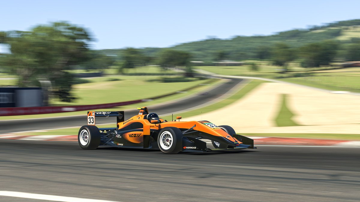VerstappenSim's tweet photo. Strong finish for @maxbenecke11 and @lore_colombo12 taking P2 in the main race and consolidating the championship lead!  Almighty comeback by @KelvinvdLinde and @FreekSchothorst to reach the top 10!! 🔥👊

 @vcoesports #vcoprosim https://t.co/flacr3viXr