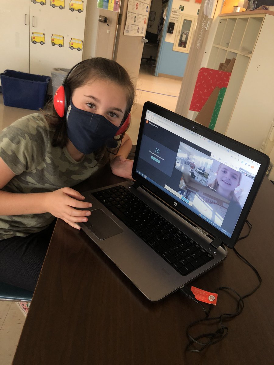mrsroxbee's tweet photo. First project with in school and at home friends! We’ve learned a LOT of tech this year, and I’m soooo proud of these kids and their flexibility to learn with me! https://t.co/Nj7kGRzAvw