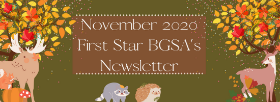 fsbgsa's tweet photo. First Star BGSA November 2020 Newsletter-https://t.co/wmK5ZgrS5c https://t.co/1DM9nHtZQ9