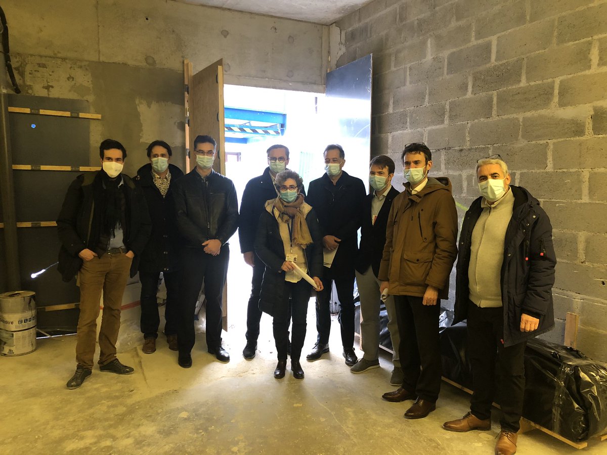 McdoDom's tweet photo. #FondationRonaldMcDonald 🏡 aujourd’hui visite de l’équipe soignante @HopRobertDebre de la future Maison Ronald McDonald Paris-Est qui accueillera courant 2021 les parents des enfants hospitalisés à l’hôpital Robert-Debré.
@APHP https://t.co/8CwVhgSzEu