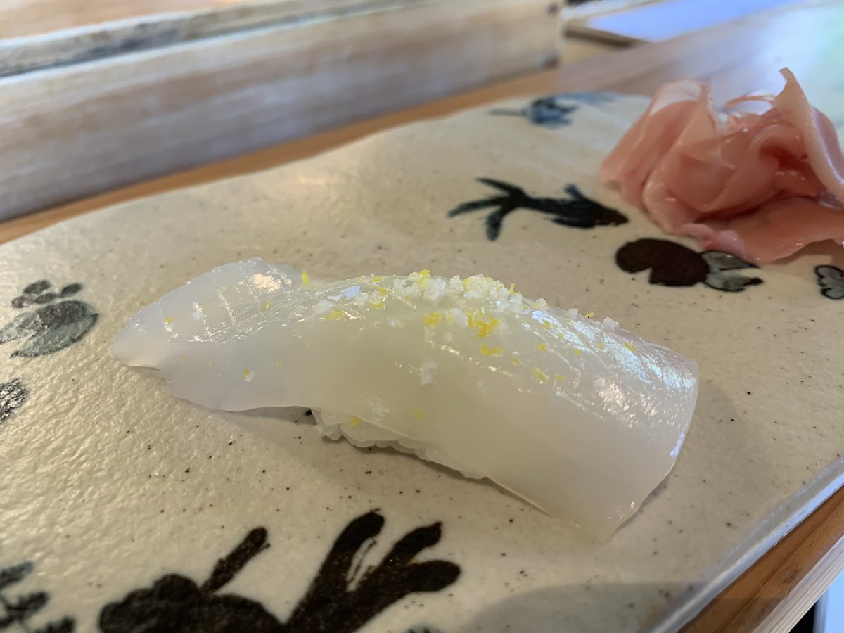 KyotaEatsJapan's tweet photo. This Sushi place is hidden gem🍣 Definitely will come back.
#KyotaEatsKumamoto #Kumamoto #Amakusa #Sakitsu #Sushi #KuroMutsu #Ika #Shirako #Kurage #熊本 #天草 #崎津 #黒むつ #いか #ふぐ白子 #寿司 #海月 https://t.co/KjYFBiWWcu