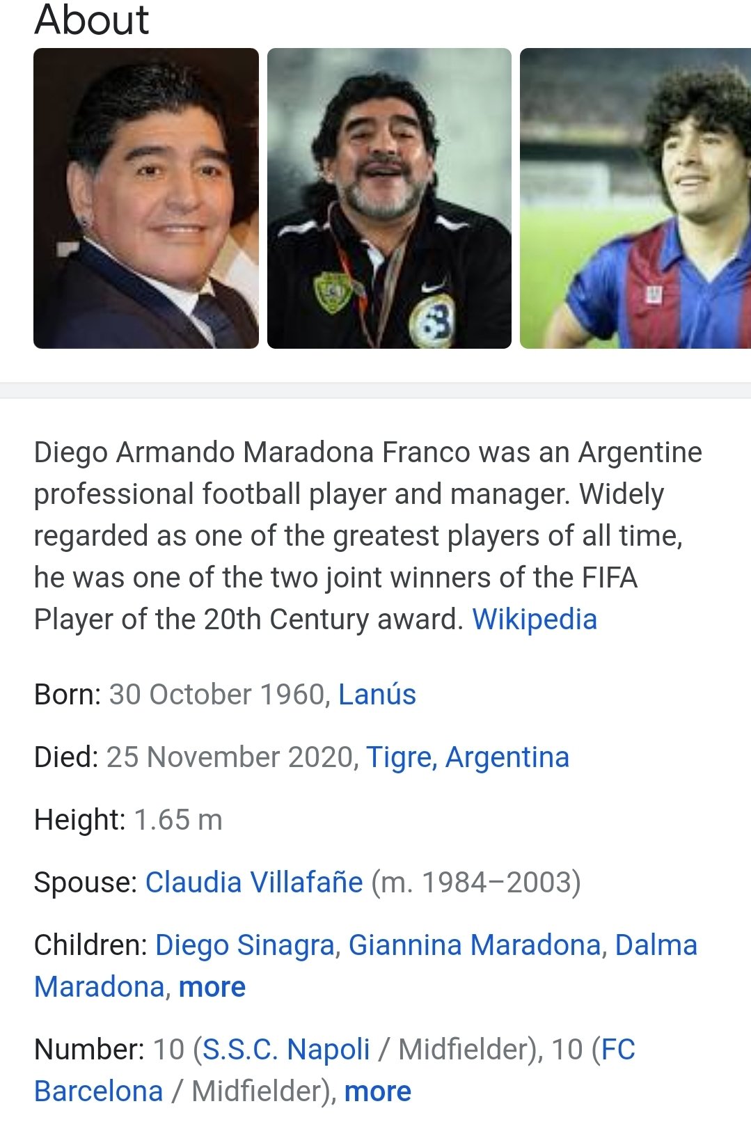 47+ Giannina Maradona Height Gif