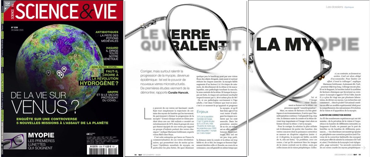 hoyalensfrance's tweet image. Merci #scienceetvie, la myopie des enfants n&apos;est plus une fatalité, avec le verre ophtalmique #MiYOSMART de Hoya Vision Care. Agir dès le plus jeune âge pour freiner la myopie infantile, c&apos;est essentiel.  #InnovationForVision #StopFatalitéMyopie