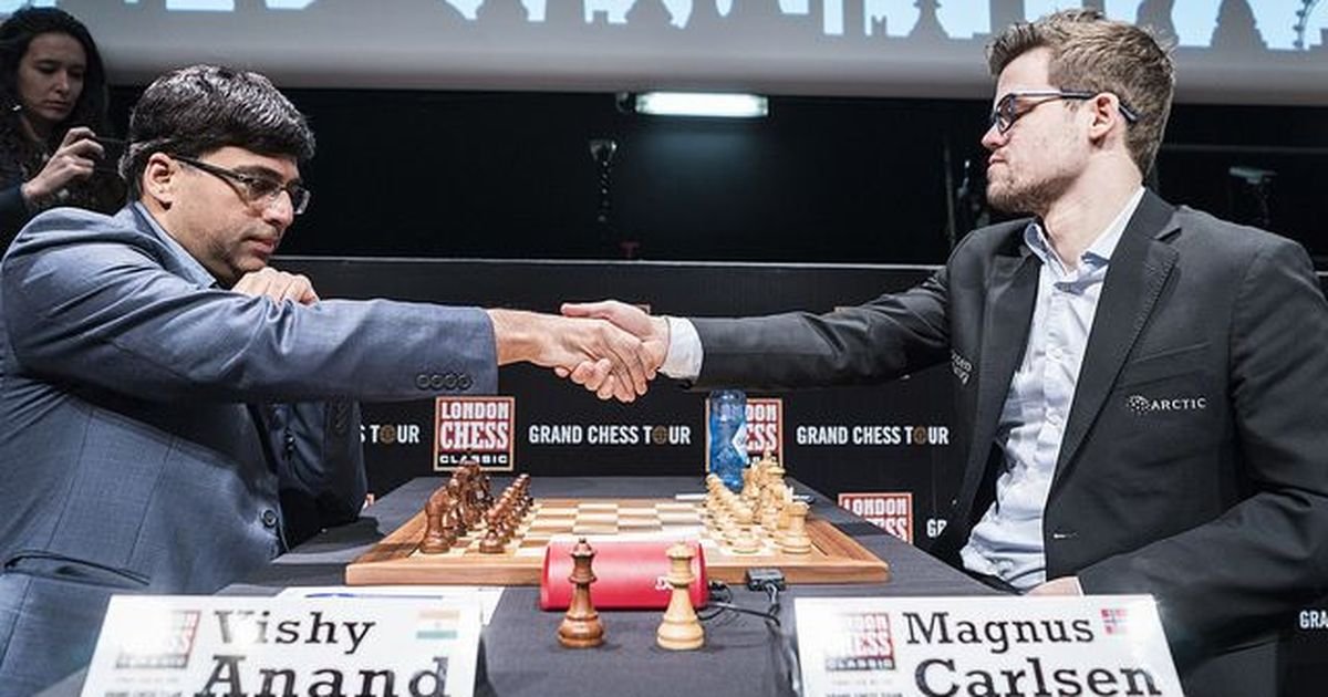 5/ In 2013 (age 23), Carlsen won the Candidates Tournament for the right to play Vishwanathan Anand for the crown of World #1 Chess Player. Over 10 games, Anand made a small mistake in Game 5 and Carlson capitalized. He won that game and thereafter the championship.