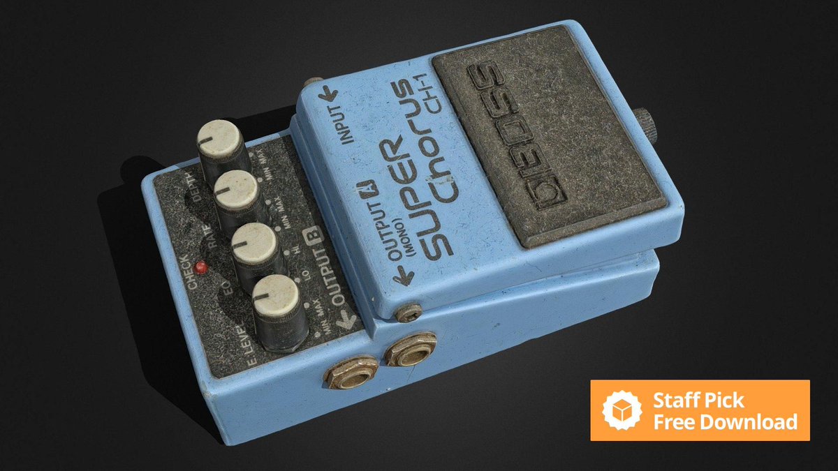 New Staff Pick, free to download: BOSS CH-1 Super Chorus .::RAWscan ...