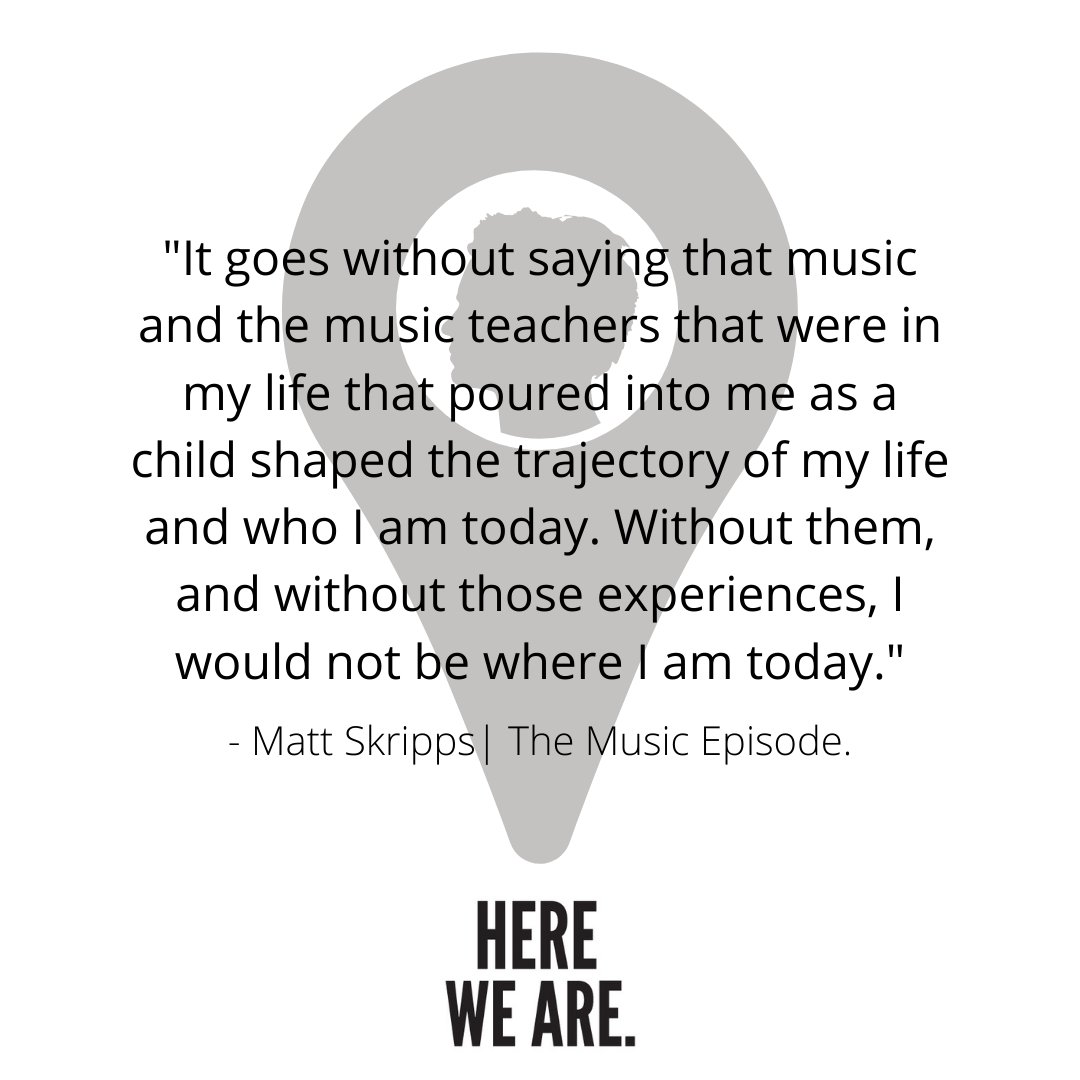 joyousbork's tweet photo. Music shapes who we are. Who has helped you on your musical journey? 
https://t.co/pGwi63Oj8A
#herewearethepodcast #podcast #music #powerofmusic #musicteacherappreciation #influence #journey https://t.co/WiZFbfpr33