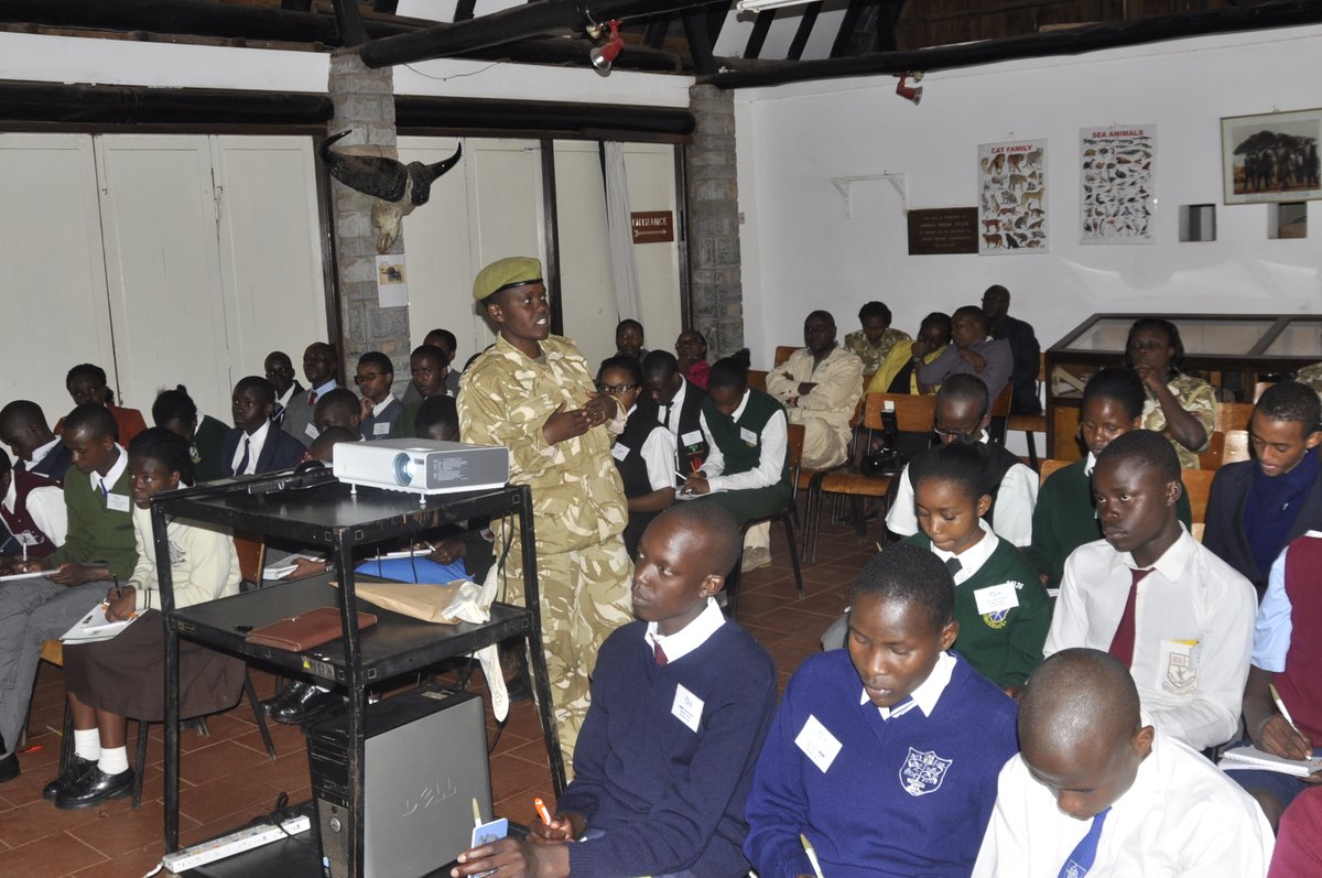 EducatorsIz's tweet photo. Faces of IZE: Stories of zoo &amp; aquarium educators from around the world. 
Name: Lilian Nyabicha
Institution:  Kenya Wildlife Service
Years as educator: 12
Favourite animal: giraffe
#ize #zooaquariumeducators #izeducators #izeday2020 #izeday https://t.co/Lzszzij5dz