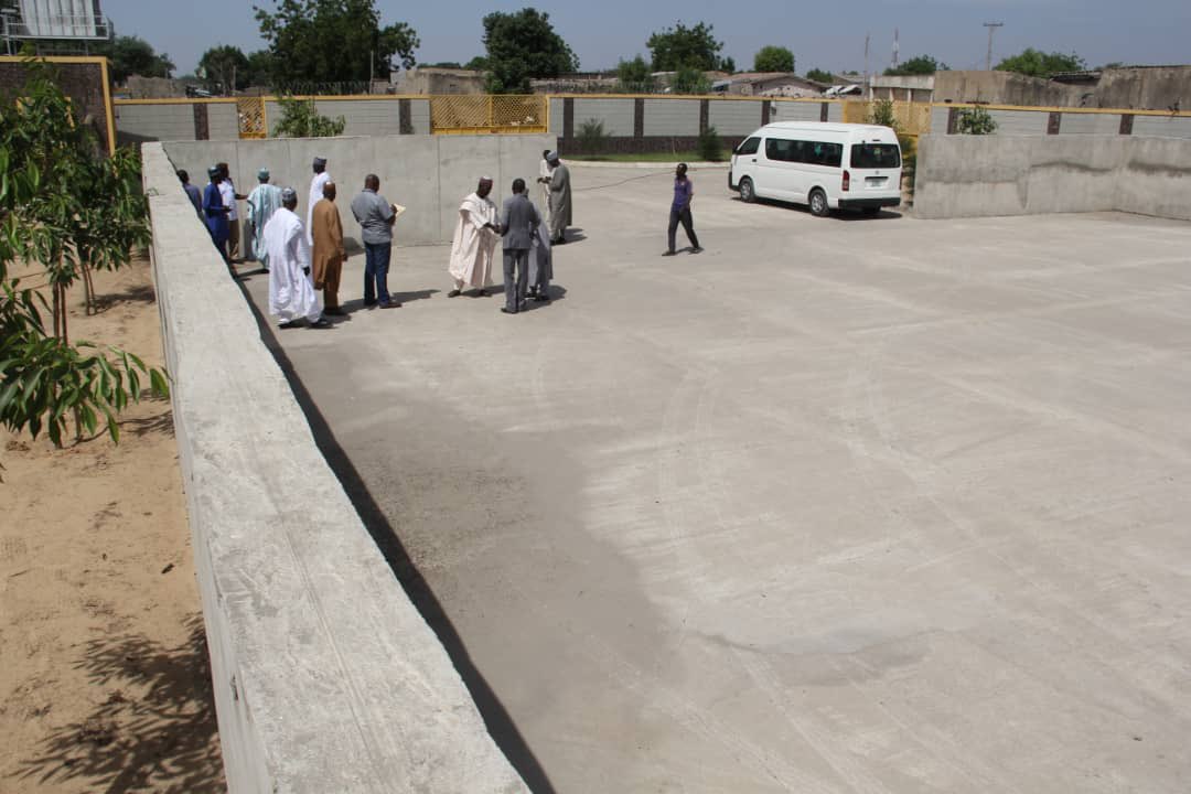MCRPBORNO's tweet photo. MCRP Borno State hands over 1500 cubic meter sanitation facility at Zajiri Area of MMC for public use through the RRR Ministry Borno State. https://t.co/N9SYqbCit9