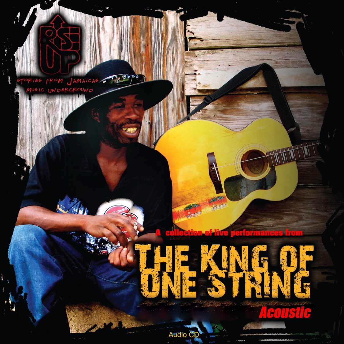 es355black's tweet photo. ギターの弦一本しかないのに何故か豊かに響きます。いいなー、この人。
#nowplaying: “War &amp; Crime ” from The King of One String - Acoustic by #BrushyOneString https://t.co/nduEJwY89Y