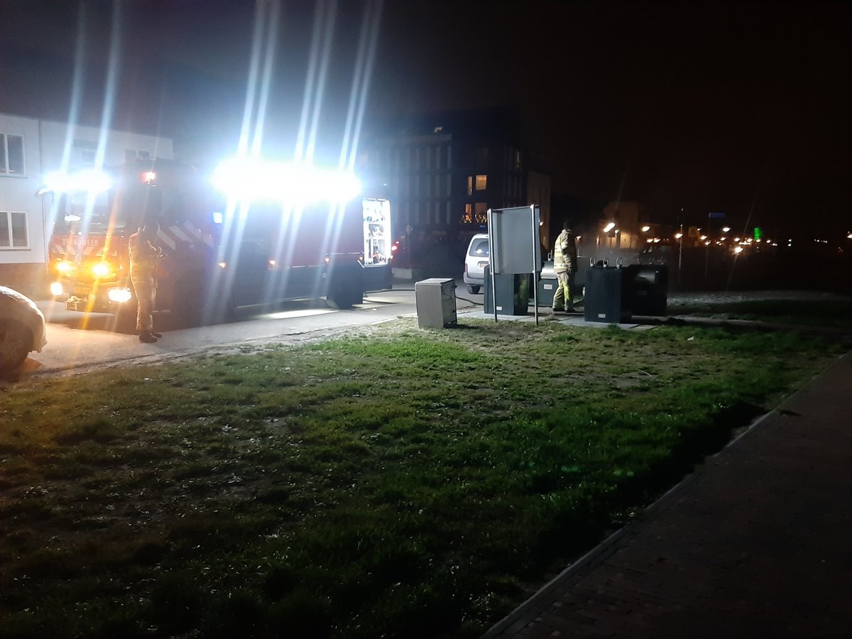 Melding brandweer Marie Curiestraat Nobelhorst