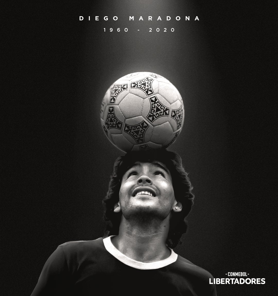 Libertadores's tweet photo. Hasta siempre, Diego, gracias eternas https://t.co/RyuOFJyylv